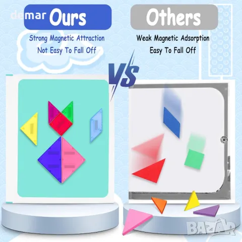 Пъзели LeagoEra - Монтесори образователна играчка за 3-годишна възраст, снимка 3 - Образователни игри - 49856810