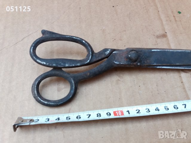 възрожденска кована ножица, снимка 5 - Антикварни и старинни предмети - 33105055