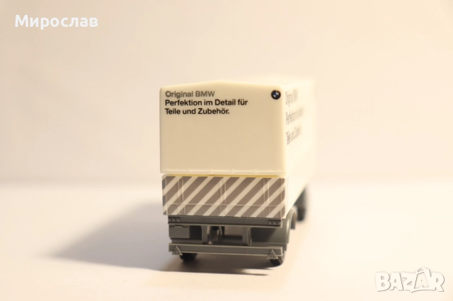 WIKING?? H0 1/87 BMW РЕМАРКЕ КАМИОН ИГРАЧКА МОДЕЛ TIR, снимка 4 - Колекции - 52788194