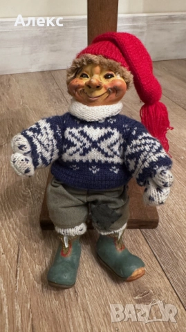 Bebe Norway Paul Bonner– Колекционерски Винтидж Коледен гном!, снимка 6 - Колекции - 52435628