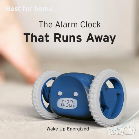 часовник с аларма CLOCKY, снимка 6 - Друга електроника - 50647377