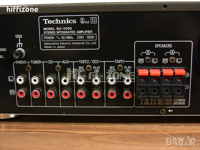 Усилвател   Technics su-v500 /1 , снимка 7 - Ресийвъри, усилватели, смесителни пултове - 51606753