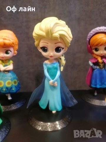 фигурки за игра/Украса за торта Фроузен - Ана и Елза, Рапунцел, снимка 3 - Кукли - 43785937