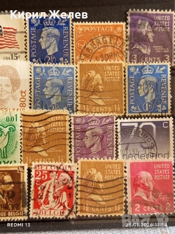 Стари пощенски марки от цял свят смесени СВЕТОВНИ ЛИДЕРИ за КОЛЕКЦИЯ ДЕКОРАЦИЯ 51568, снимка 3 - Филателия - 53218901