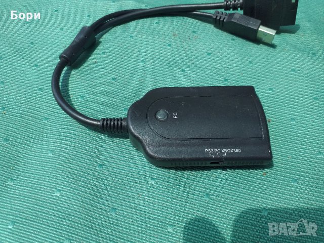 PS3 / XBOX 360 /PC Кабел, адаптор, снимка 4 - PlayStation конзоли - 33154586