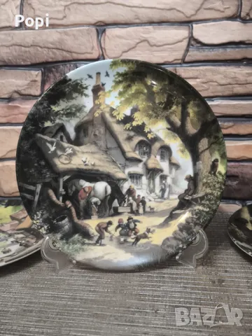 Колекционерски  чинии Coalport , снимка 3 - Антикварни и старинни предмети - 48956608