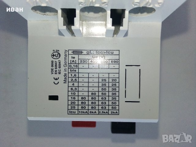 Моторна защита  0.4-0.63А.употребявана,изправна., снимка 7 - Други машини и части - 43544412
