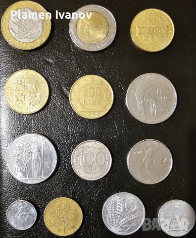 Голям лот стари монети от Италия добро състояние, снимка 1 - Нумизматика и бонистика - 40072619