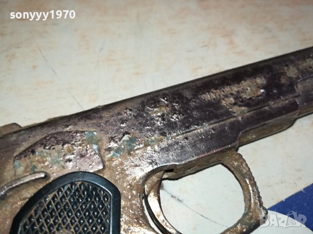 СТАР ПИСТОЛЕТ-МЕТАЛЕН ЗАПАЛКА 0502241116, снимка 9 - Антикварни и старинни предмети - 44140695