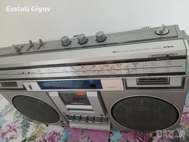 Aiwa CS-550 Касетофон Продаден!, снимка 5 - Радиокасетофони, транзистори - 52973155