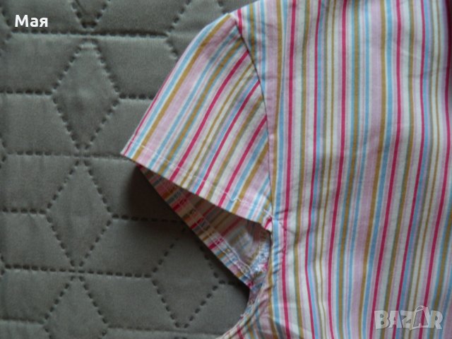 Дамски сет риза с къс ръкав H&M и розови  къси панталонки , снимка 8 - Ризи - 26204463