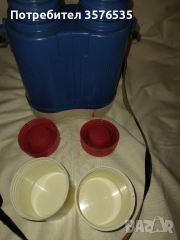 Продавам двоен термос Crown Corning Thermique Doubleheader,, снимка 3 - Термоси - 53158601