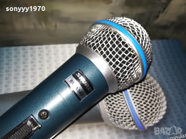 shure beta sm58s-profi microphone-внос швеицария, снимка 2 - Микрофони - 29059178