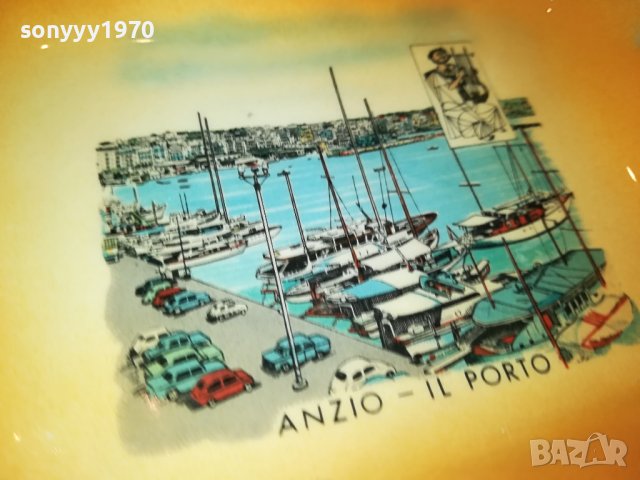 ПЕПЕЛНИК ОТ ИТАЛИЯ 15Х10СМ 3001241005, снимка 8 - Антикварни и старинни предмети - 44042513