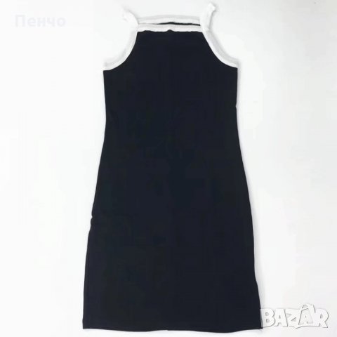 Дамска секси модна стилна красива рокля за жени момичета рокличка дрехи облекло деколте без ръкав еж, снимка 18 - Рокли - 28129585