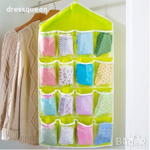 1698 Практичен висящ органайзер с 16 джоба, снимка 3 - Органайзери - 37403279