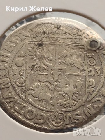 Сребърна монета Орт 1623г. Сигизмунд трети ПОЛША 13694, снимка 13 - Нумизматика и бонистика - 42999711
