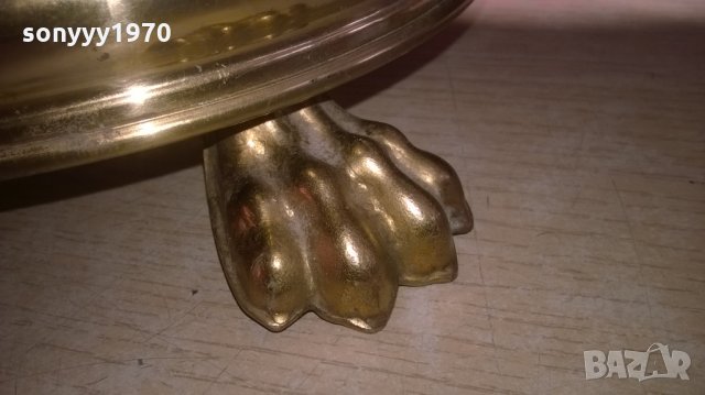 поставка за чадъри 42х23см-мед/месинг-внос швеицария, снимка 7 - Колекции - 27490237