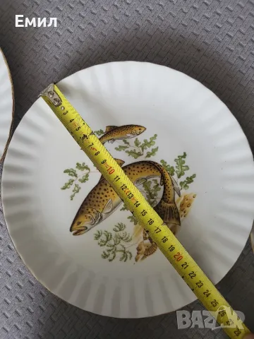 Порцеланов сервиз за риба WUNSIEDEL BAVARIA, снимка 6 - Колекции - 47989490