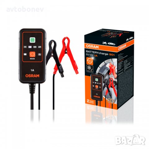 SМАRТ зарядни устройства за акумулатор OSRAM 6/12/24V - 1/4/6/8A, снимка 5 - Аксесоари и консумативи - 36316727