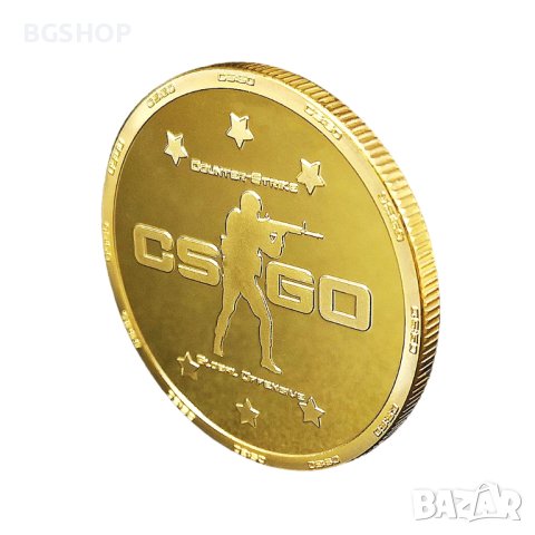 Монета Counter-Strike Global Offensive - Gold, снимка 4 - Нумизматика и бонистика - 43899077