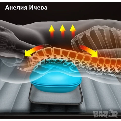 Масажен матрак с вибрационно отопление и масаж на краката , снимка 10 - Матраци - 50939582