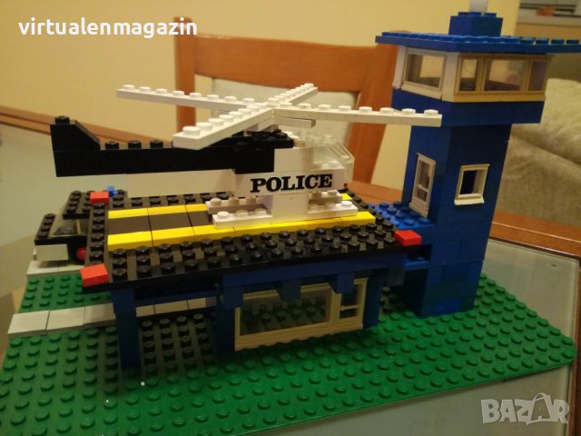 Много стар Конструктор Лего - LEGO Police 354 - Police Heliport, снимка 5 - Колекции - 39568185