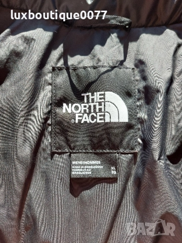 Използвано в отлично състояние зимно пухено яке The North Face XL, снимка 4 - Якета - 52805372