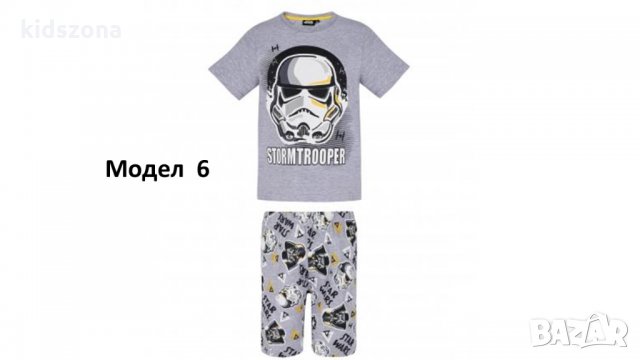 Детска пижама к.р. Star Wars за 6, 8, 10 и 12 г. - М5-7, снимка 3 - Детски пижами - 28461689