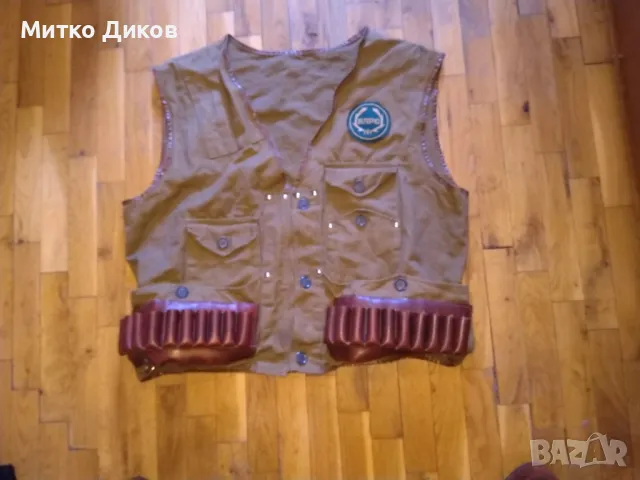 Ловен елек от соца на БЛРС размер Л с патрондаши