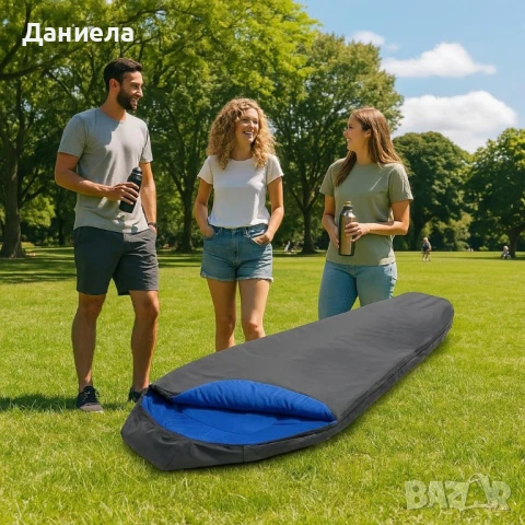 Лек летен спален чувал Living & Garden в различни цветове, снимка 3 - Други стоки за дома - 51039008