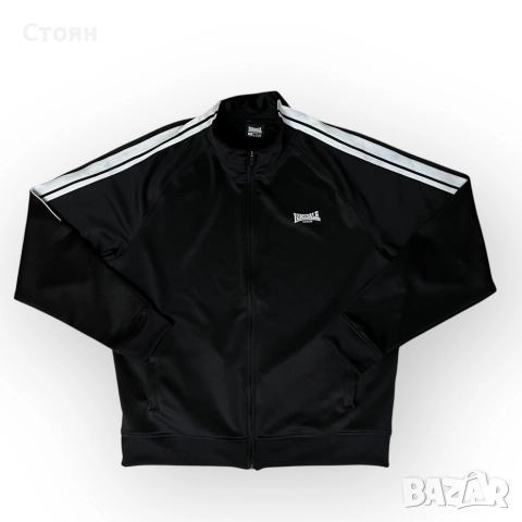 Lonsdale Sport Zip-Up Fleece Windbreaker Jacket