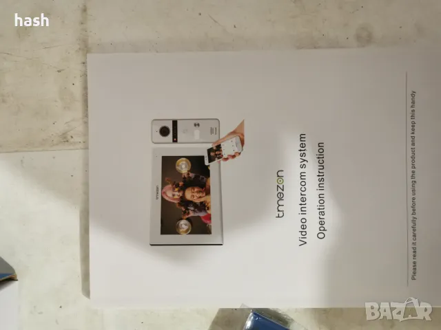 TMEZON WLAN видеодомофонна система за звънец, 7-инчов 1080P IP сензорен монитор, снимка 15 - Друга електроника - 49333211