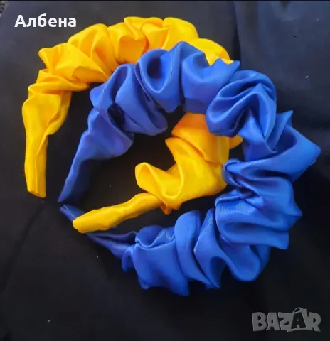 Диадема -тип скрънч , снимка 2 - Аксесоари за коса - 48881195