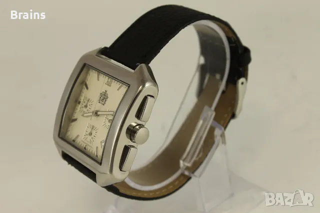 PIER CARLO D'ALESSIO Мъжки Кварцов Дизайнерски Хронограф, снимка 5 - Мъжки - 49020223