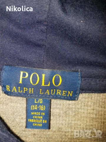 Страхотно hoodie RALPH LAUREN за 14-15 г. момче.ОРИГИНАЛНО!, снимка 5 - Детски Блузи и туники - 27107441