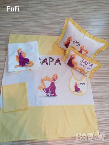Детски спални комплекти,възглавнички, одеала,лигавник, снимка 3 - Спални чували за бебета и деца - 32616580