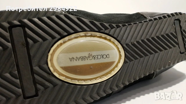 Кожени обувки DOLCE AND GABBANA оригинал номер 43 Стелка 29см, снимка 16 - Дамски ежедневни обувки - 53436544