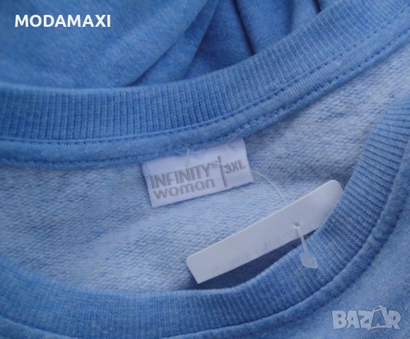 3XL+  Нова  блуза Infinity Woman , снимка 6 - Блузи с дълъг ръкав и пуловери - 39041936