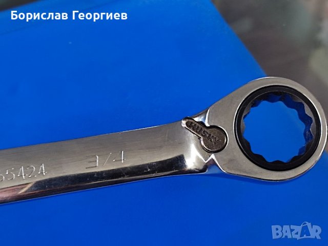 Комбинарин ключ husky pro 65424 3/4, снимка 3 - Ключове - 38996399