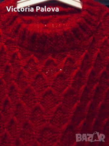 Прекрасна блуза-пуловер,овърсайз, снимка 5 - Блузи с дълъг ръкав и пуловери - 27549141