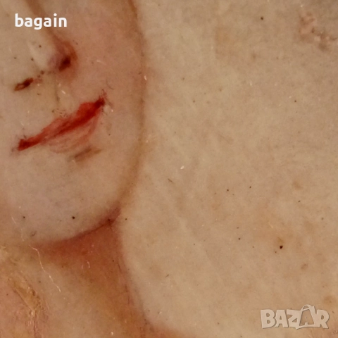 Уникален портрет върху слонова кост., снимка 3 - Картини - 52621954