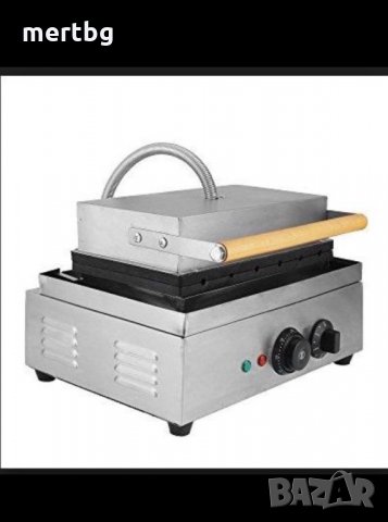 Гофретник Професионален чисто нов квадратен, снимка 1