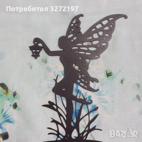 Градинска фея Метална външна декорация за вашия двор и морава, снимка 2 - Градински мебели, декорация  - 43156733