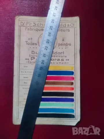 Стара реклама Dr. Fr. Schoenfeld & Co.  Düsseldorf "Pythagoras", снимка 2 - Други ценни предмети - 48957759