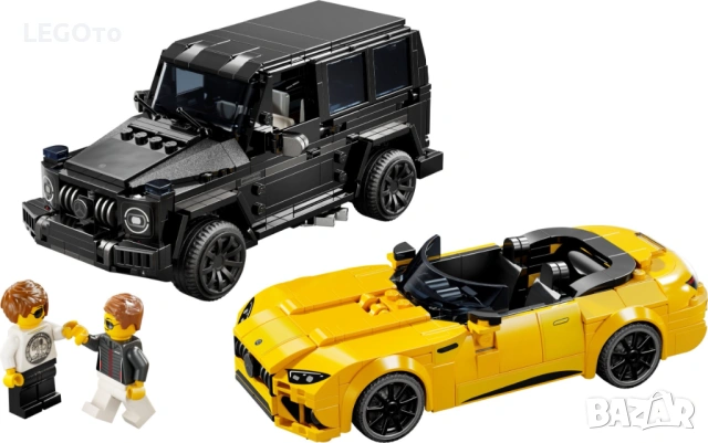 НОВО ЛЕГО 76924 Спийд Шампиони - Мерцедес-AMG G 63 & Мерцедес-AMG SL 63 LEGO 76924 Mercedes-AMG G 63, снимка 2 - Конструктори - 53117654