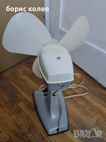 Настолен съветски вентилатор, снимка 2 - Други стоки за дома - 50968141