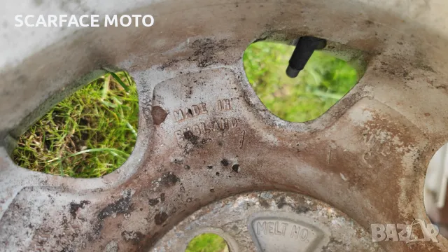 4 джанти 13 цола  4 х 100  5.5 J, снимка 4 - Гуми и джанти - 49801725