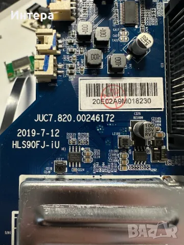 T-con JUC7.820.00258211 от OK ODL 50851UC-TIB, снимка 5 - Части и Платки - 49009510