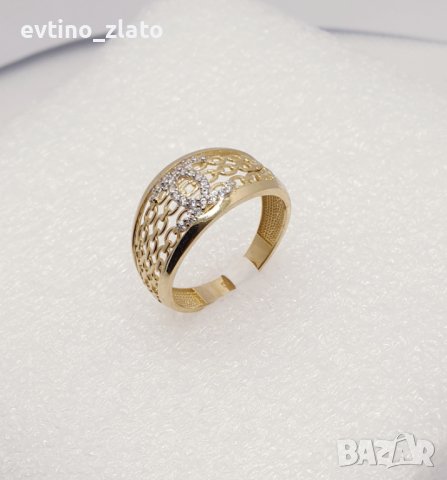 Дамски златни пръстени, снимка 18 - Пръстени - 38598259